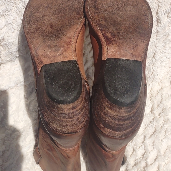 Code west Distressed leather boots - Picture 4 of 4